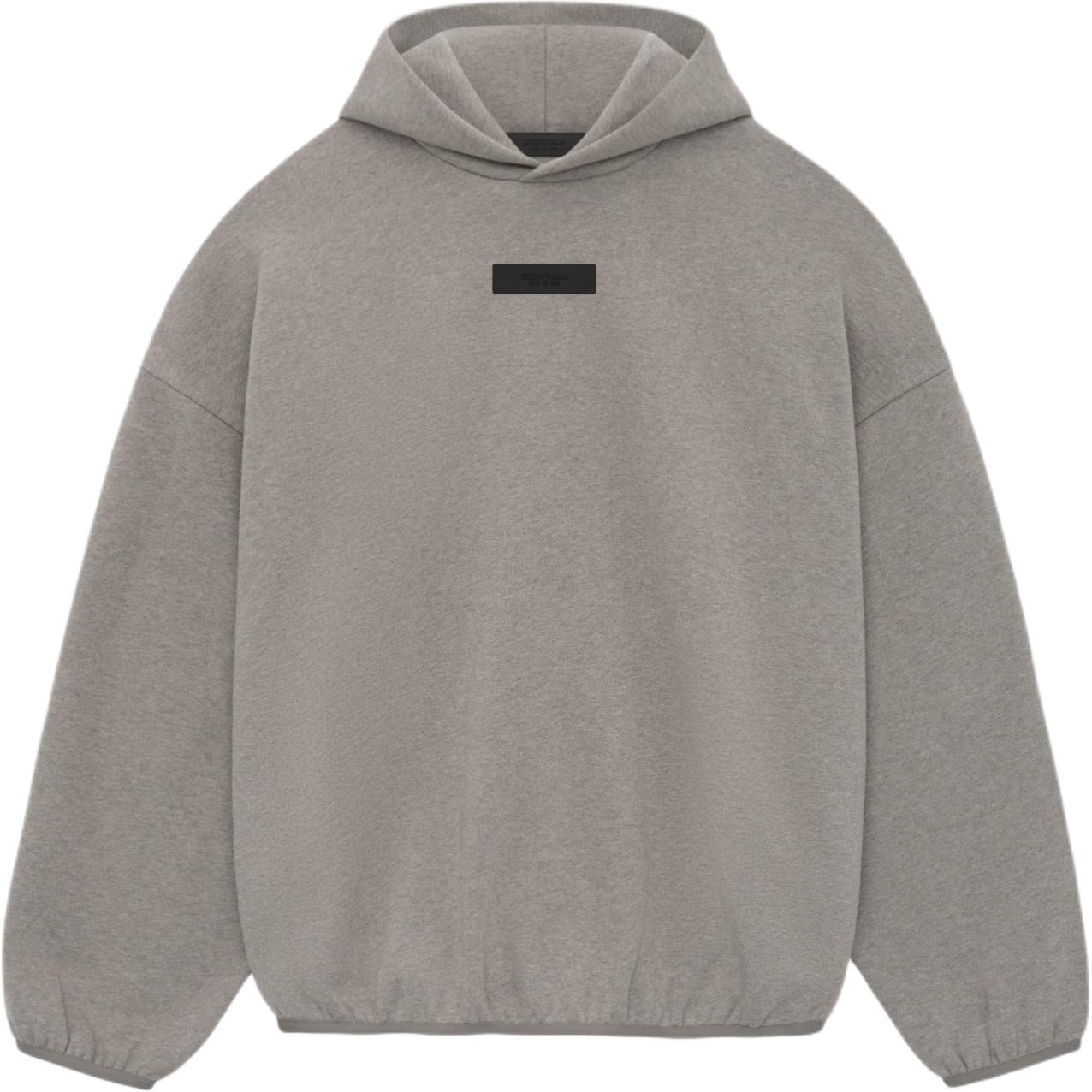 Fear of God Essentials SS24 Hoodie Heather Grey