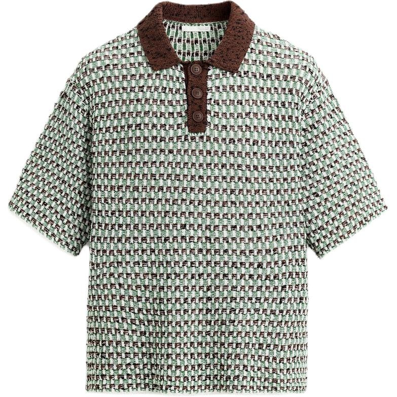 ZARA Polo Shirt Green