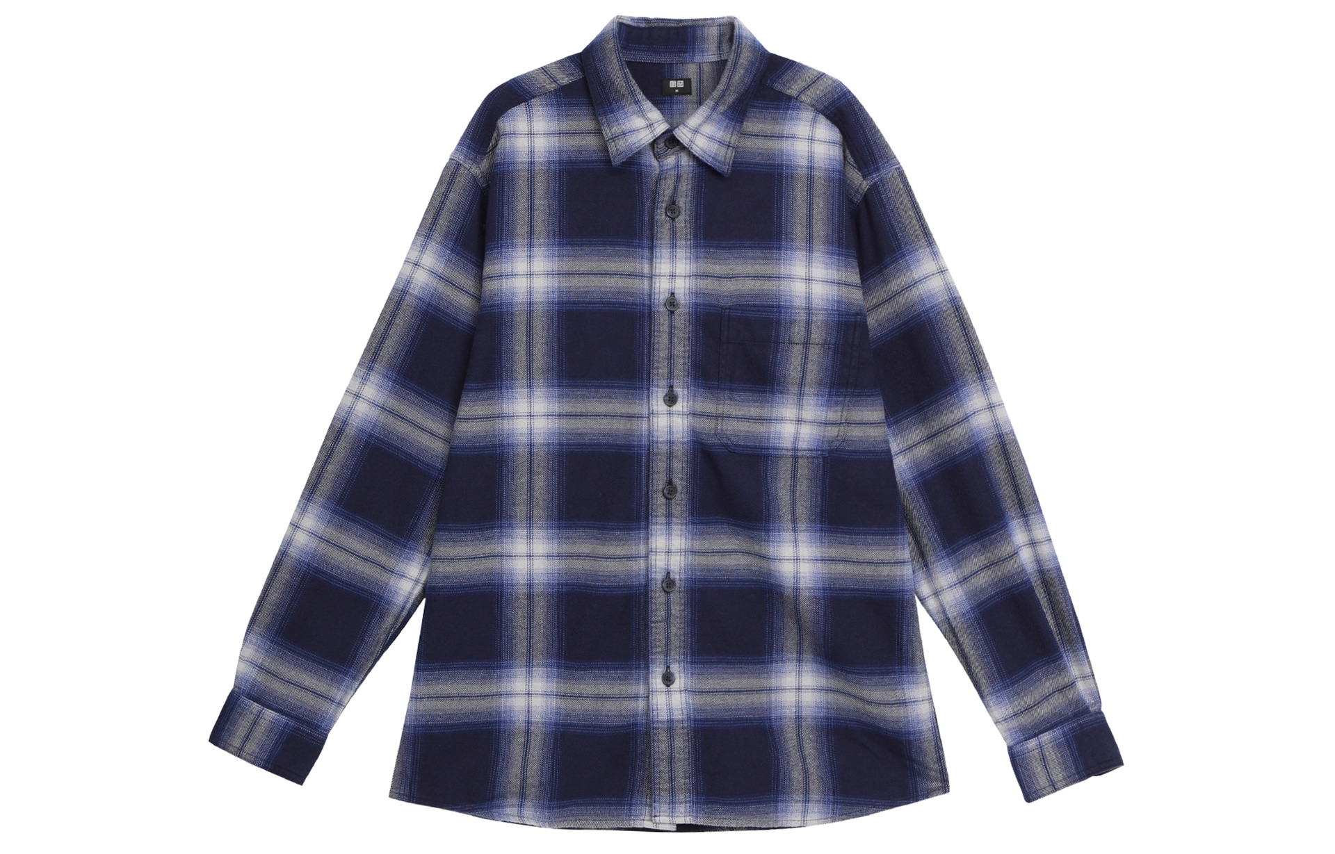 UNIQLO/优衣库 UNIQLO Button Long Sleeve Shirt Light Blue