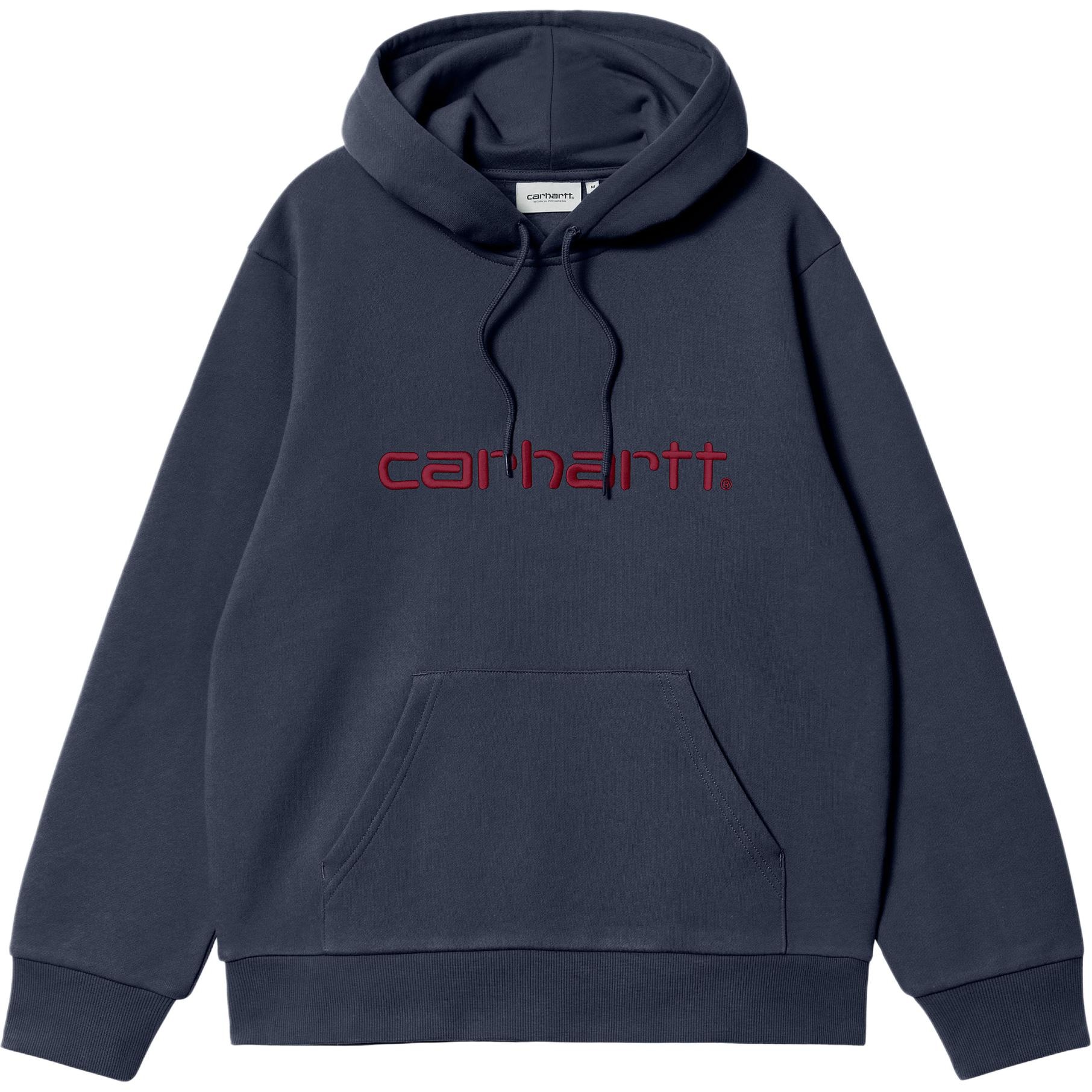 Carhartt WIP Hooded Carhartt Sweatshirt Air Force Blue