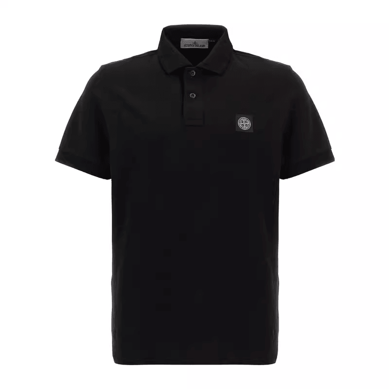 Stone Island Polo Shirt Black