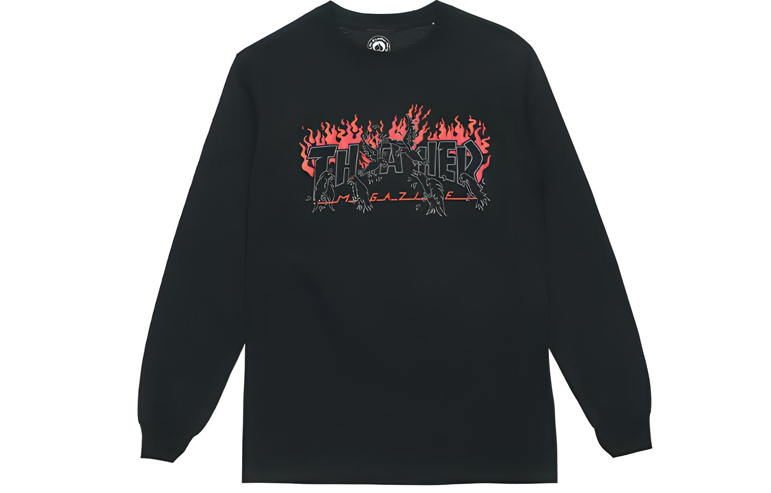 Thrasher Crows Flame Long Sleeve