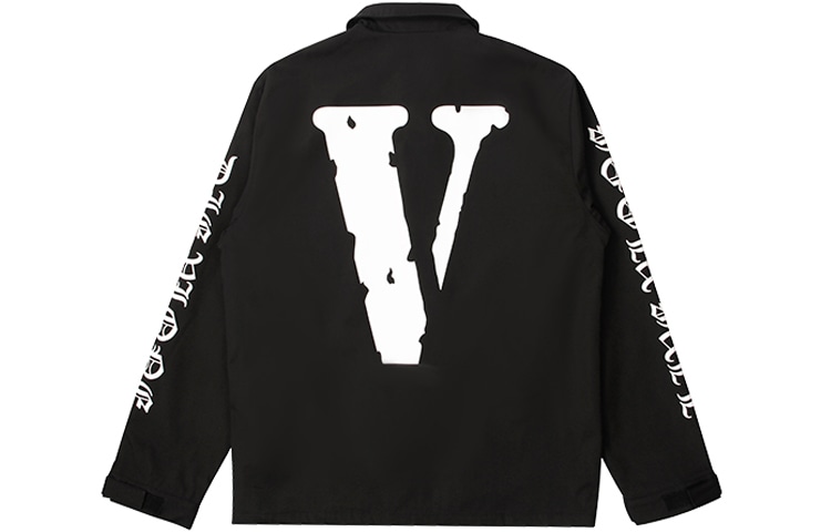 VLONE Coach Jacket Black White