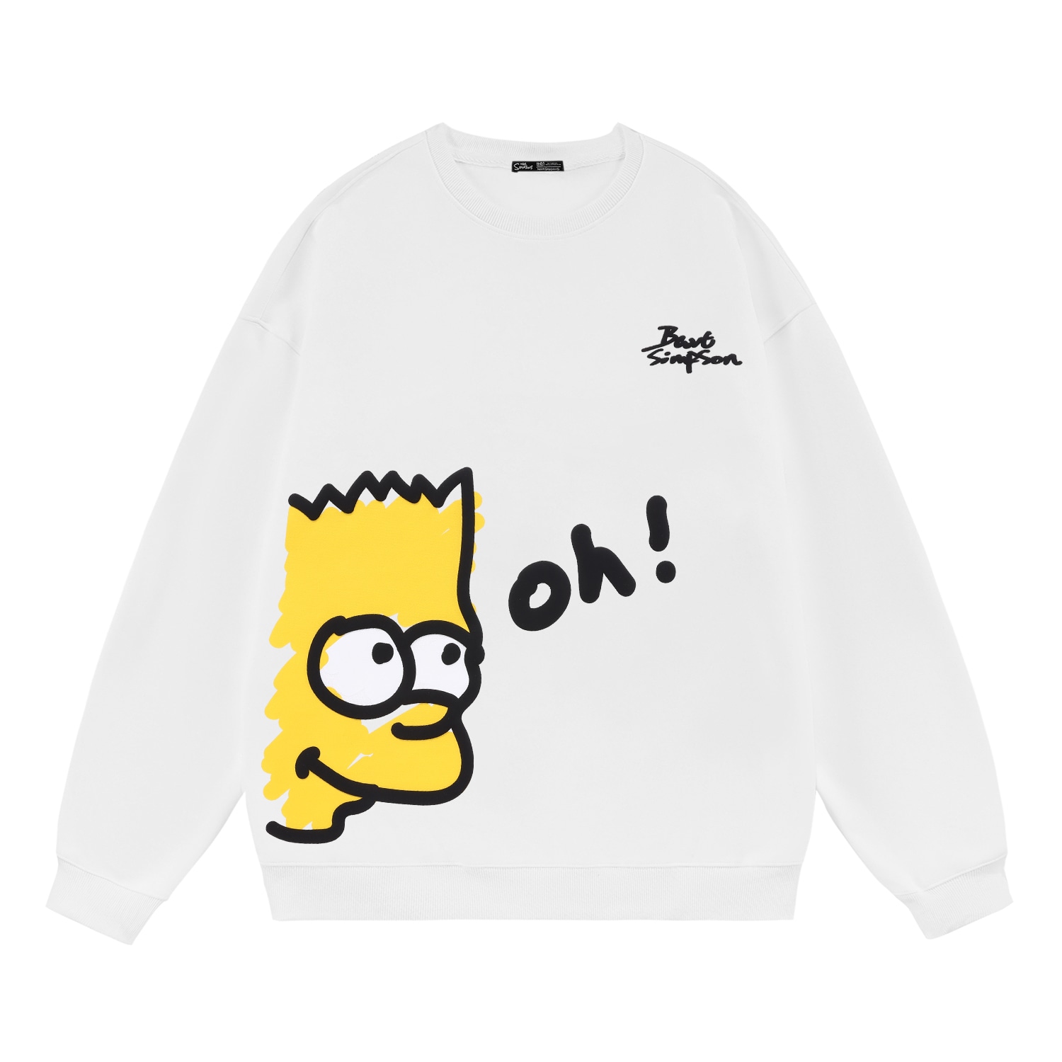 The Simpsons/辛普森一家 The Simpsons Bart Crewneck Sweatshirt