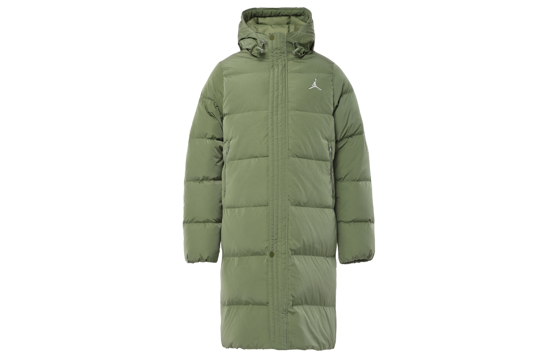 Jordan Essentials Mid-Length Puffer Jacket Light Olive