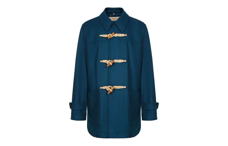 Burberry Duffle Coat Navy