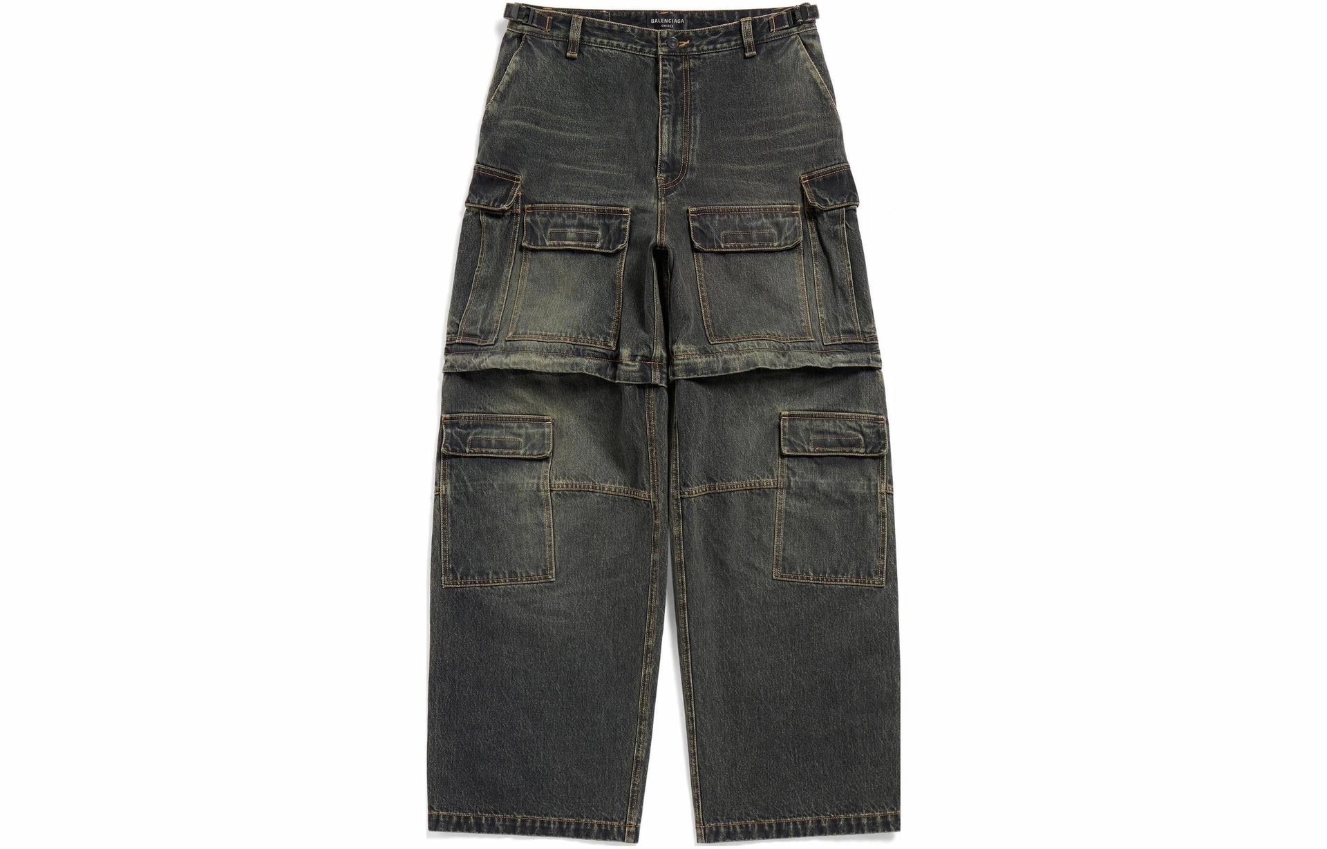 Balenciaga SS24 Logo Jeans
