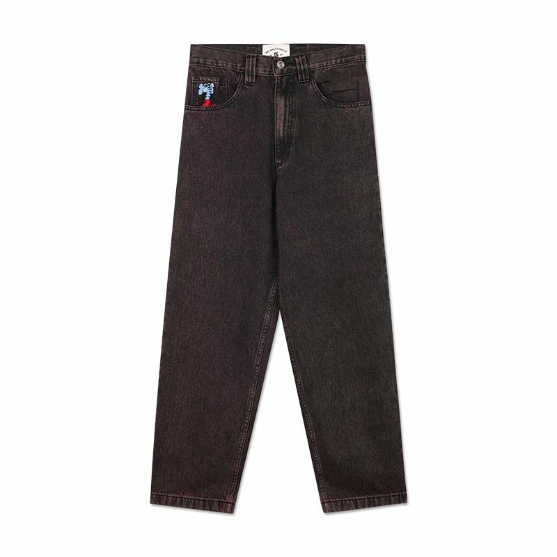 MIND ERROR Retro Skate Jeans