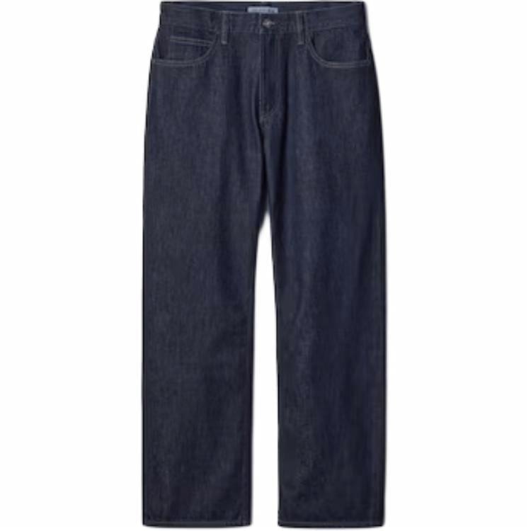 UNIQLO/优衣库 UNIQLO x JW Anderson SS25 Deep Blue Jeans