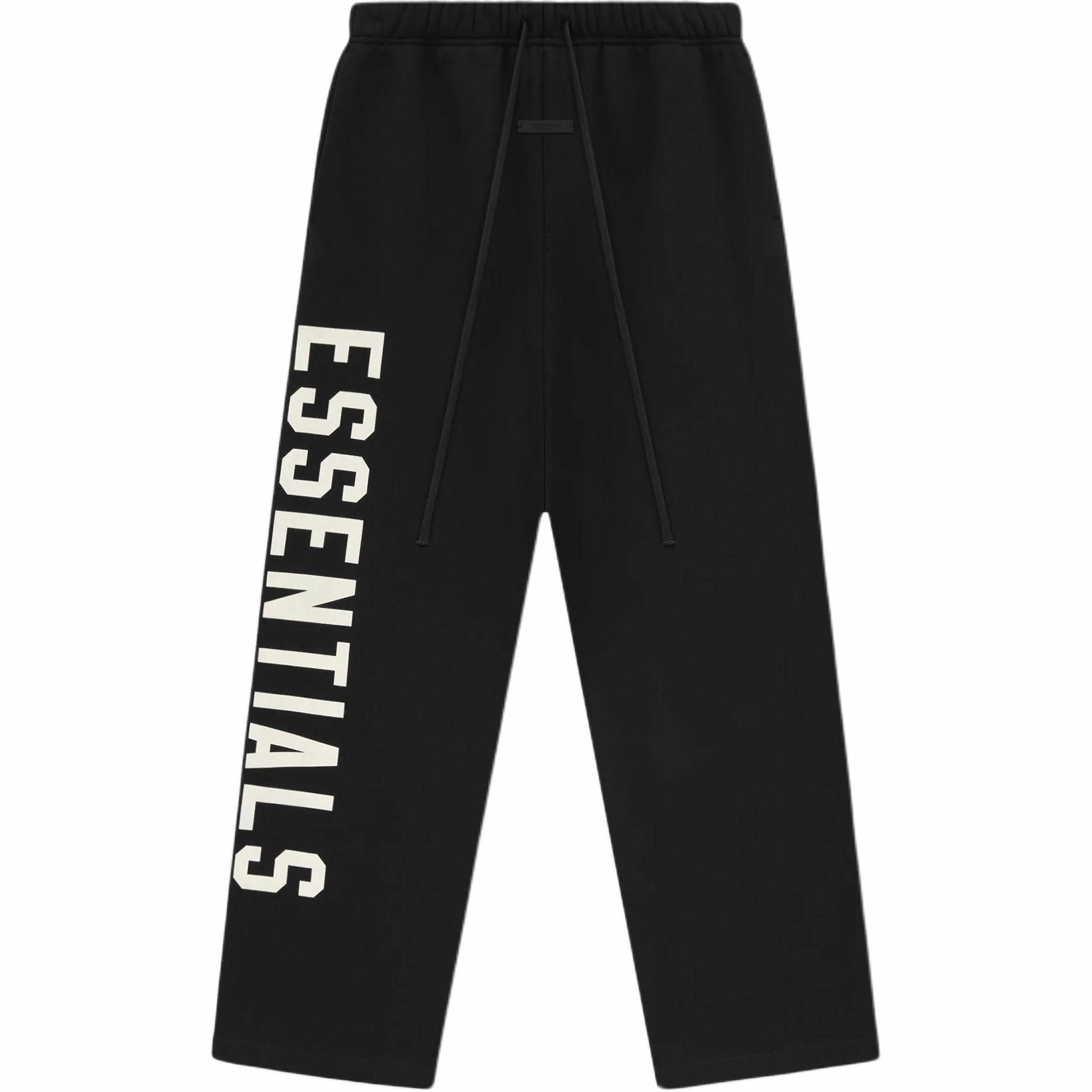 Fear of God Essentials Fleece Relaxed Sweatpant Obsidian Black