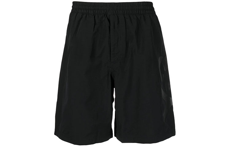 Y-3 Logo Swim Shorts Black