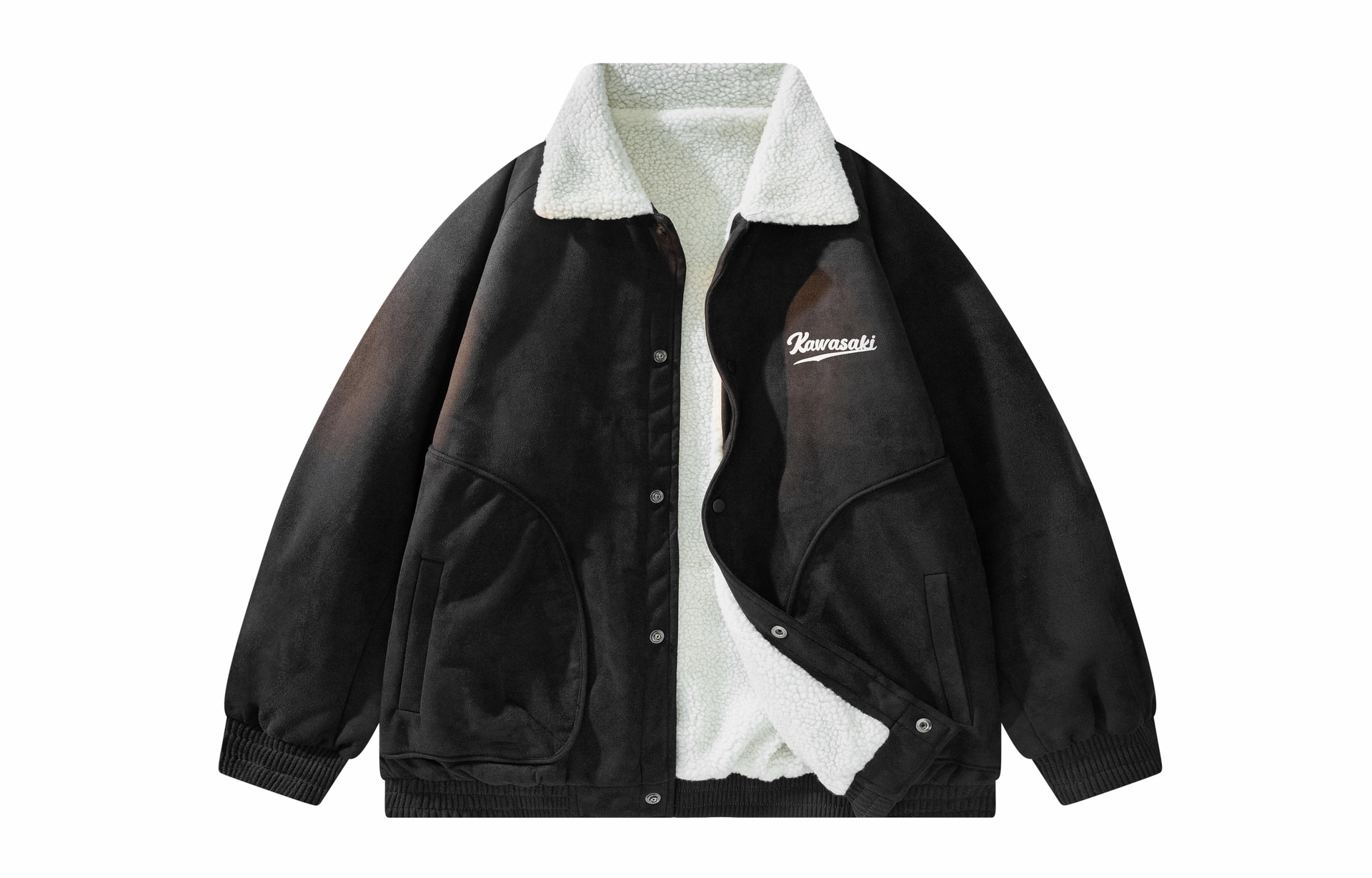 Kawasaki/川崎 Kawasaki Retro Logo Cotton Jacket