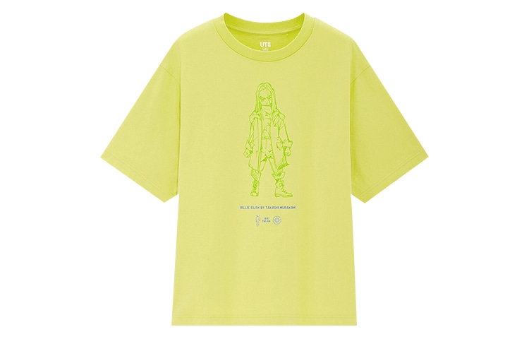 UNIQLO/优衣库 UNIQLO x Takashi Murakami x Billie Eilish T-Shirt Green