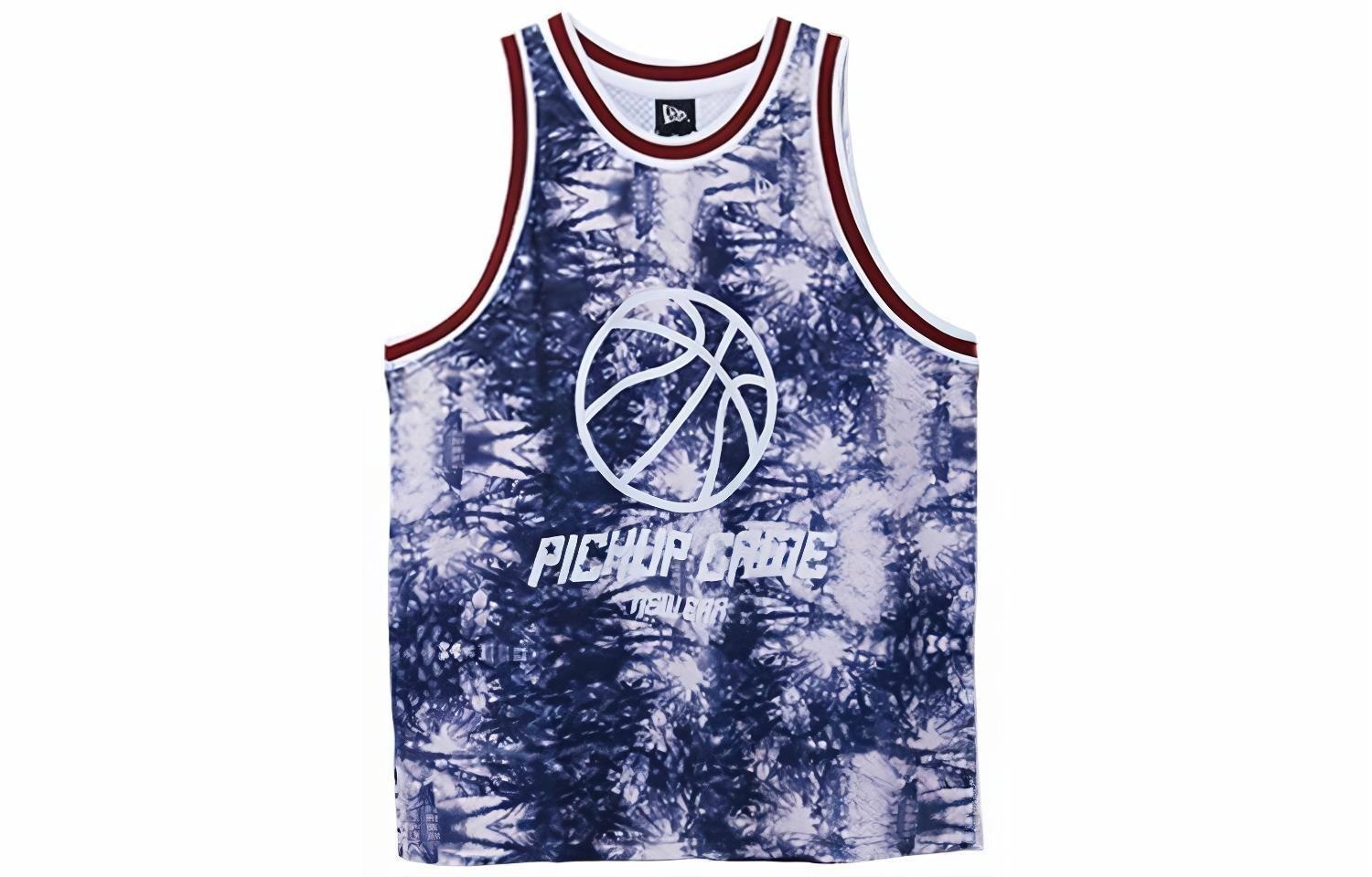 New Era Tie-Dye Basketball Vest Purple