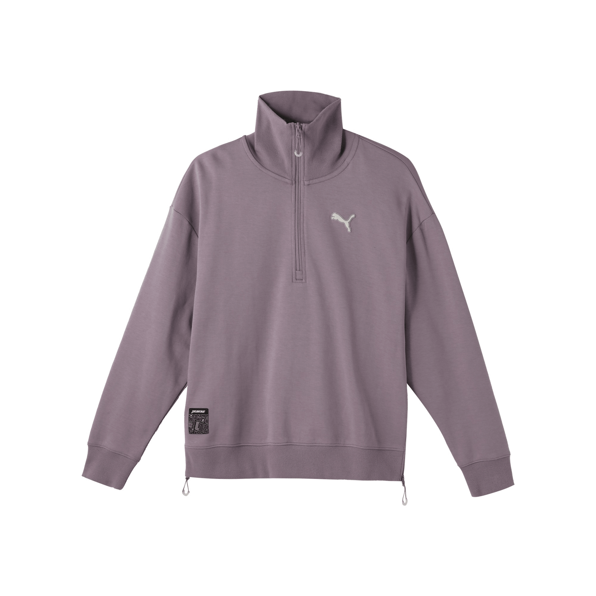 PUMA Retro Half-Zip Sweatshirt Light Purple
