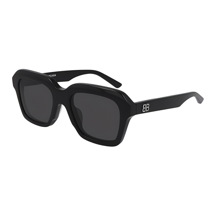 Balenciaga Classic Logo Sunglasses Black