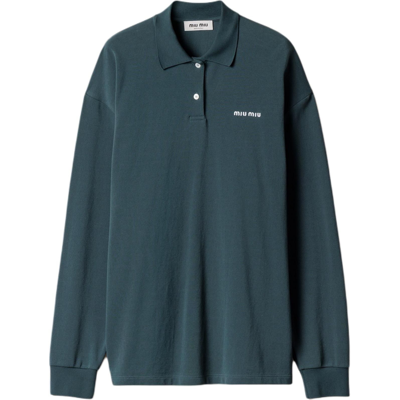 Miu Miu Polo Shirt Green