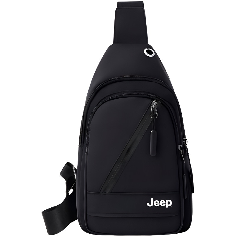 Jeep Crossbody Bag Black