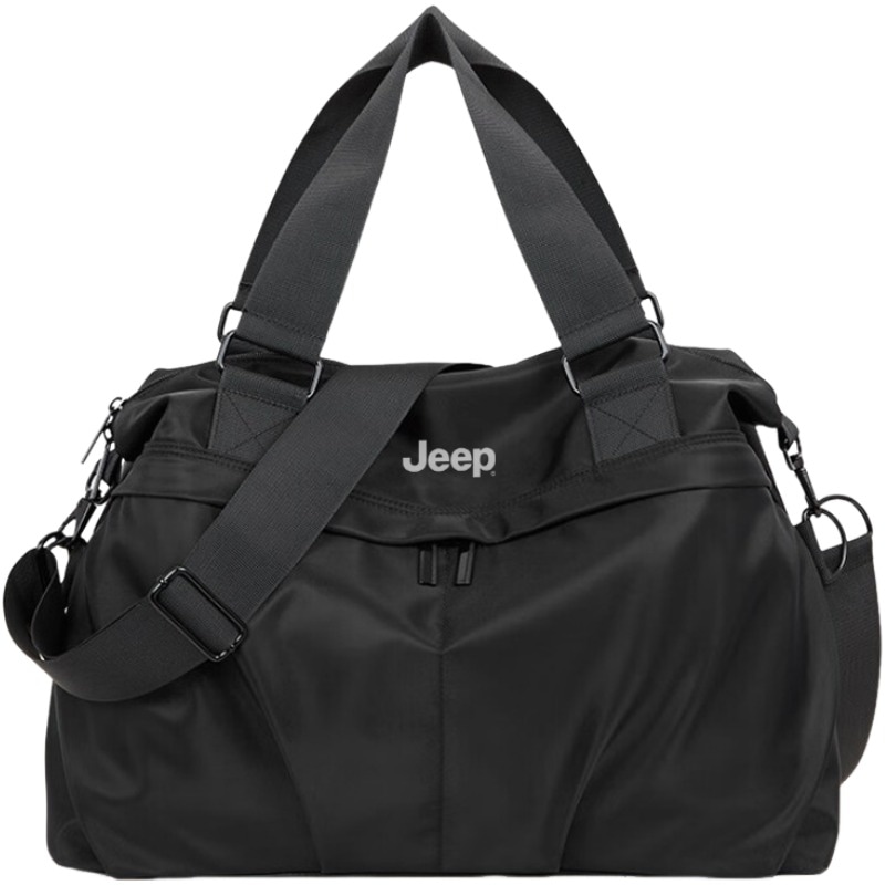 Jeep Black Oxford Bag