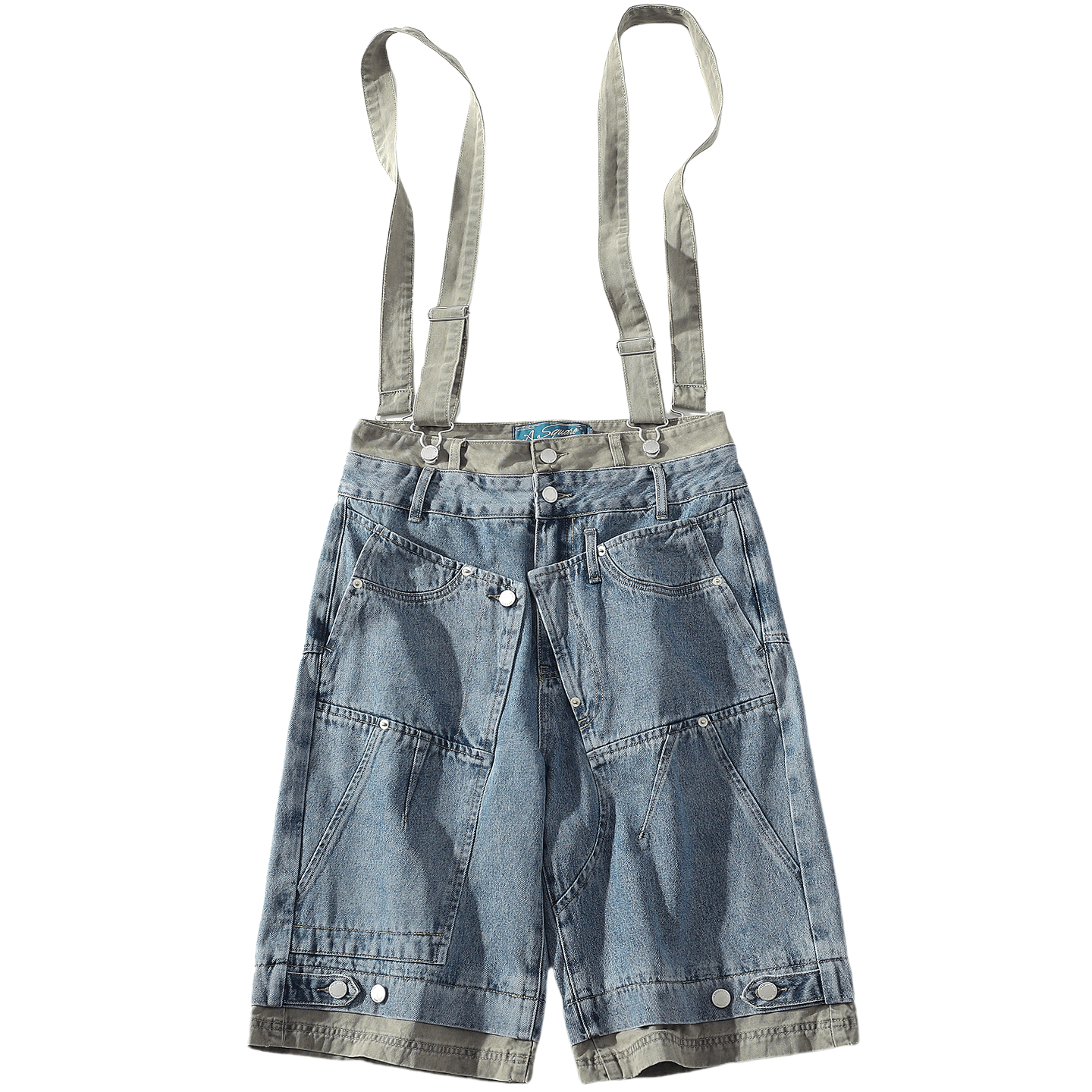 A SQUARE ROOT/A 的平方根 A SQUARE ROOT Denim Shorts