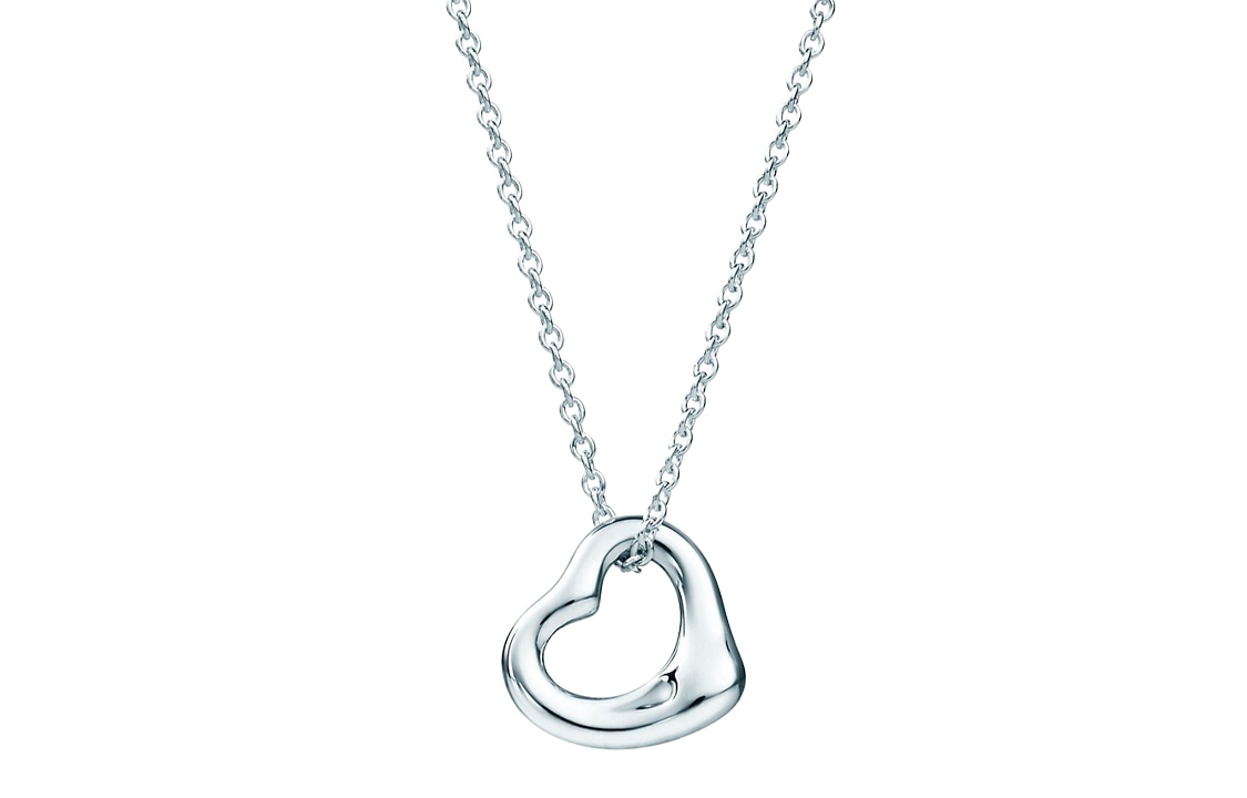 TIFFANY & CO./蒂芙尼 Tiffany & Co. Elsa Peretti Heart Pendant Necklace