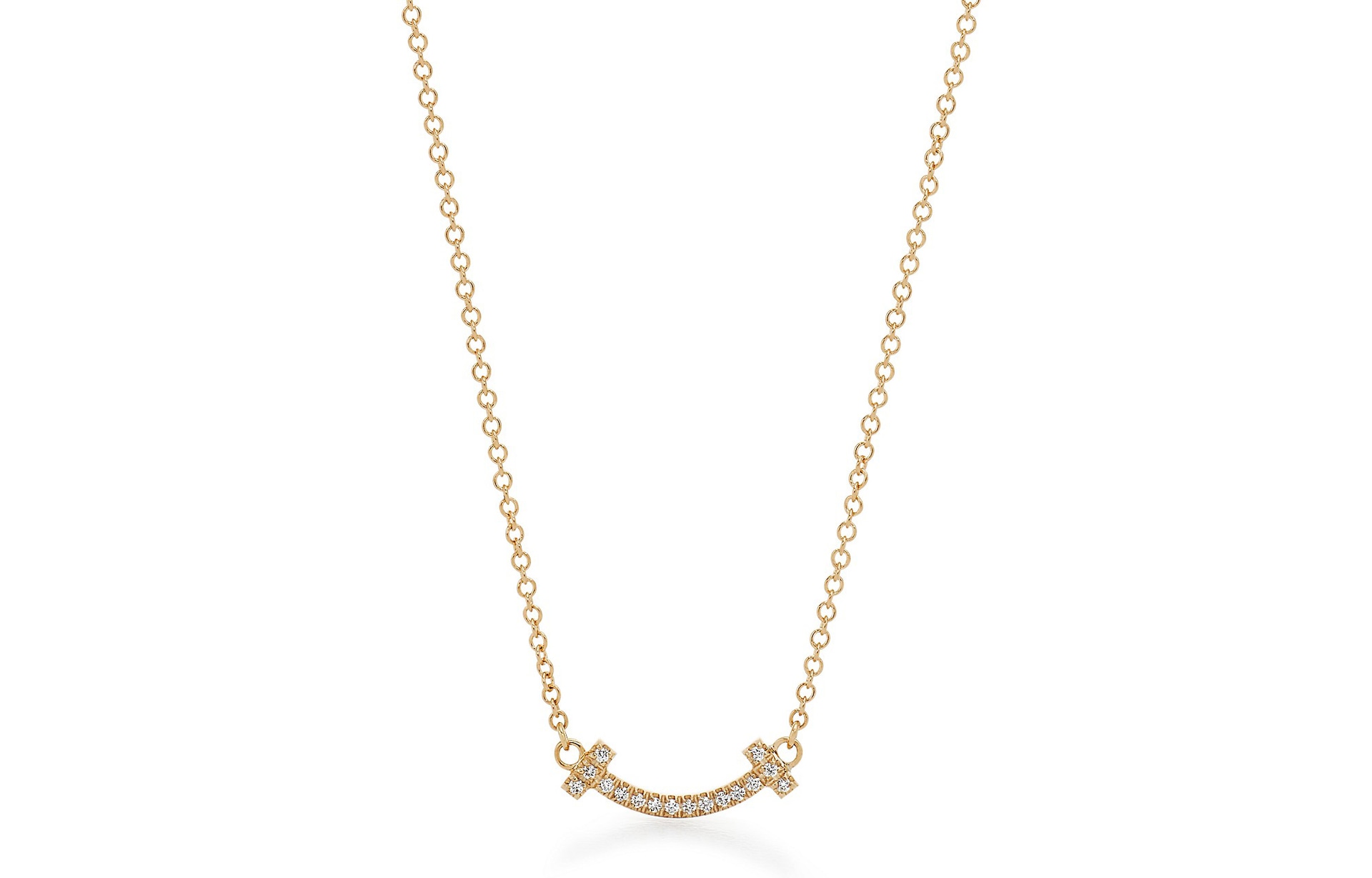 TIFFANY & CO./蒂芙尼 Tiffany & Co. T Smile Necklace