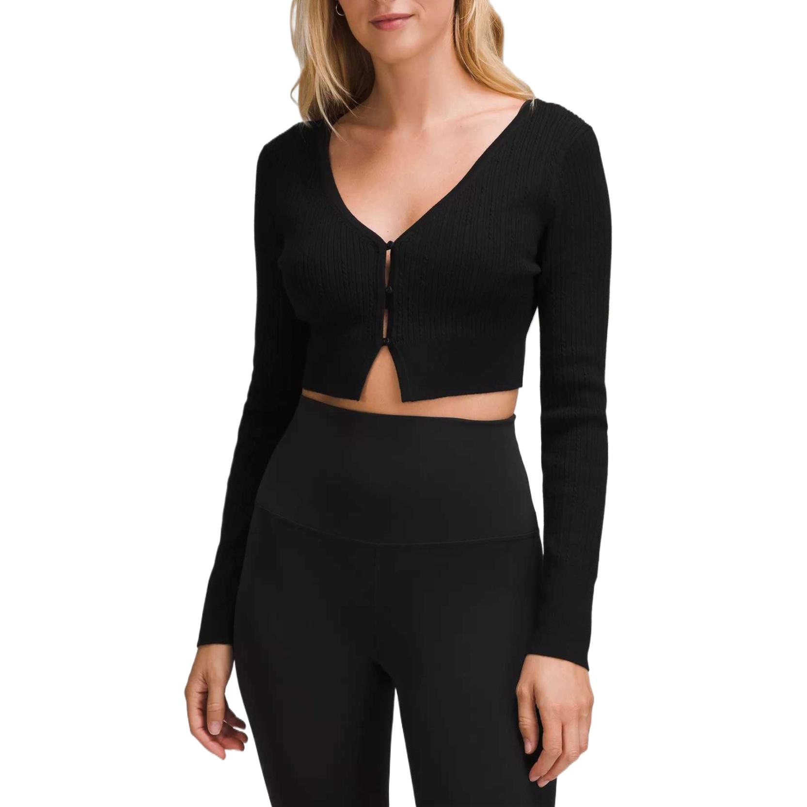 lululemon Ribbed Merino Wool Cardigan