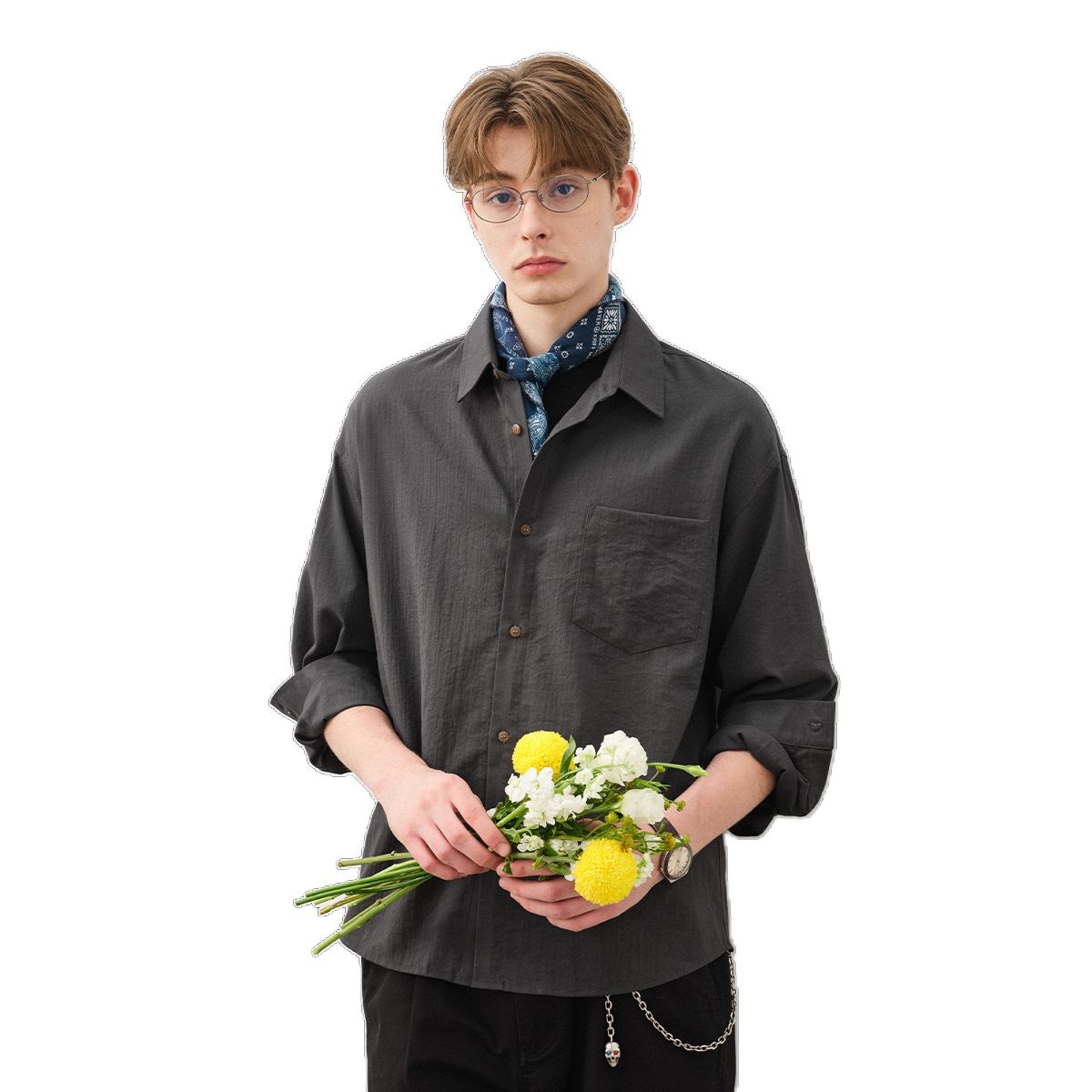714STREET Classic Long Sleeve Shirt