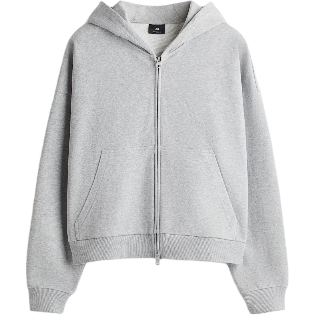 H&M Hoodie Zipper Long Sleeve