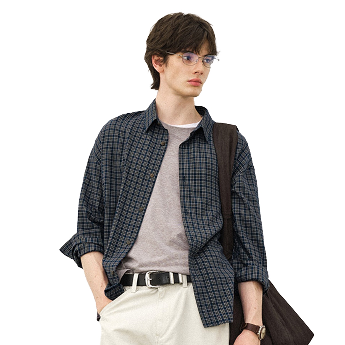 714STREET Plaid Shirt