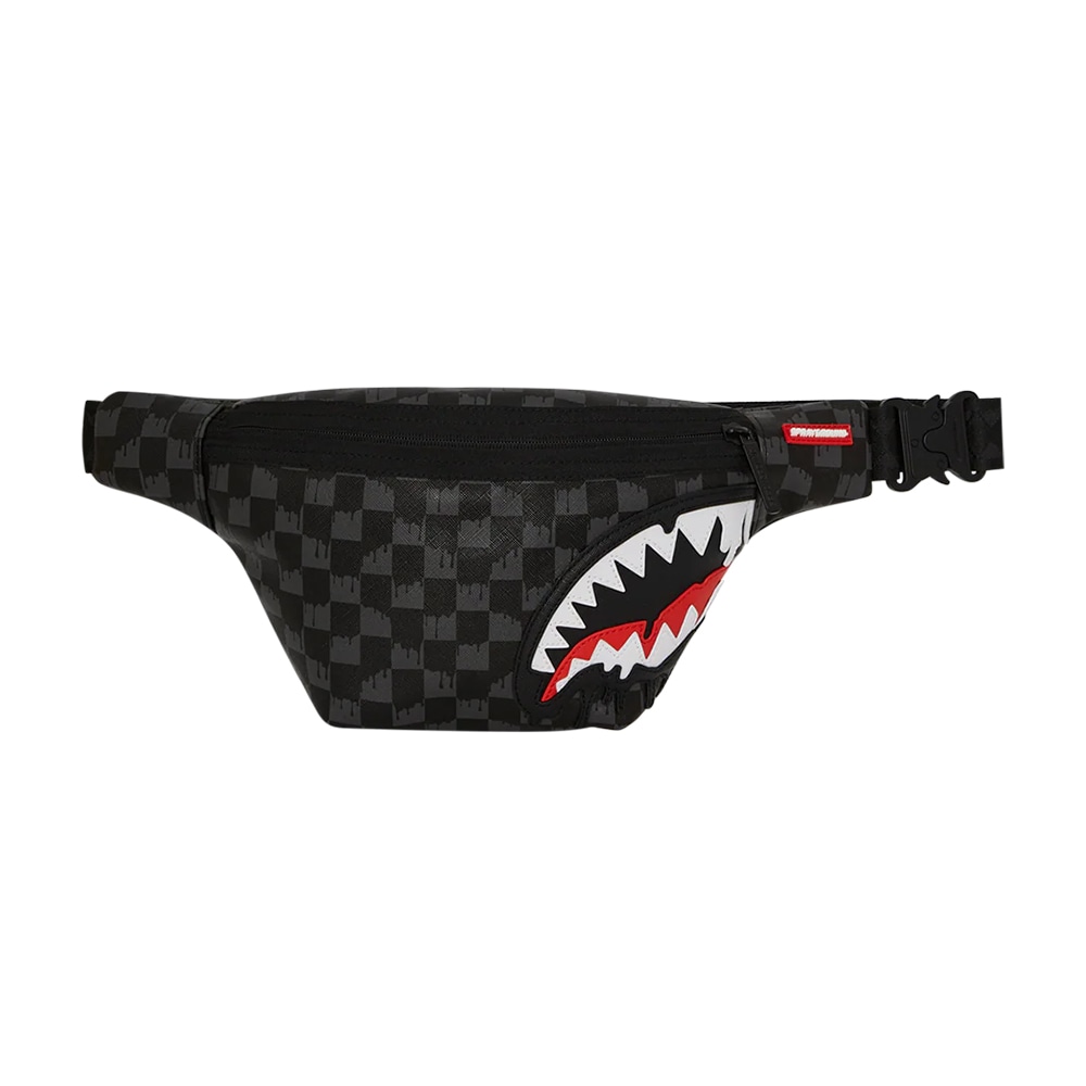 Sprayground Shark Checkered Waist Bag