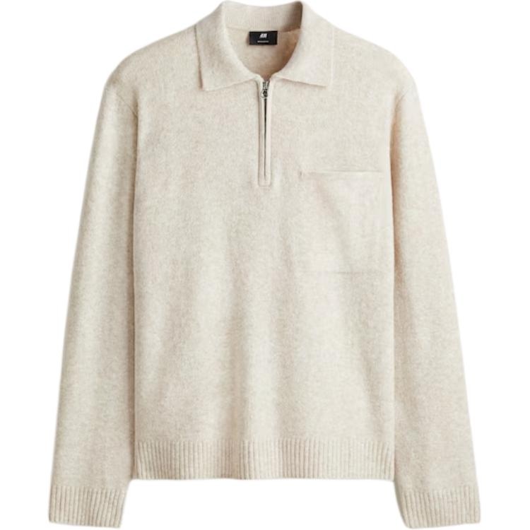 H&M Ribbed Collar Sweater