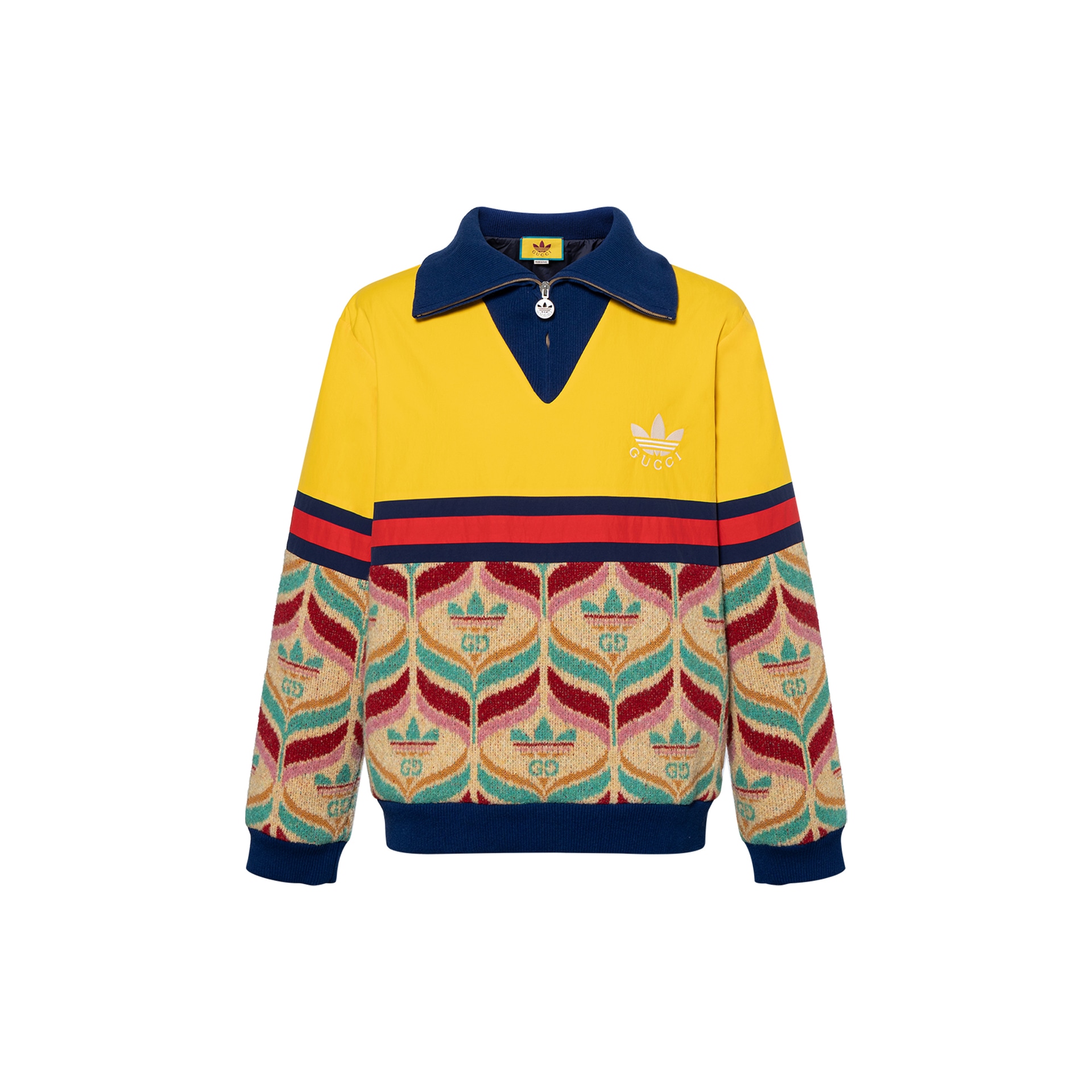 GUCCI/古驰 Gucci x adidas Originals Half-Zip Jacket