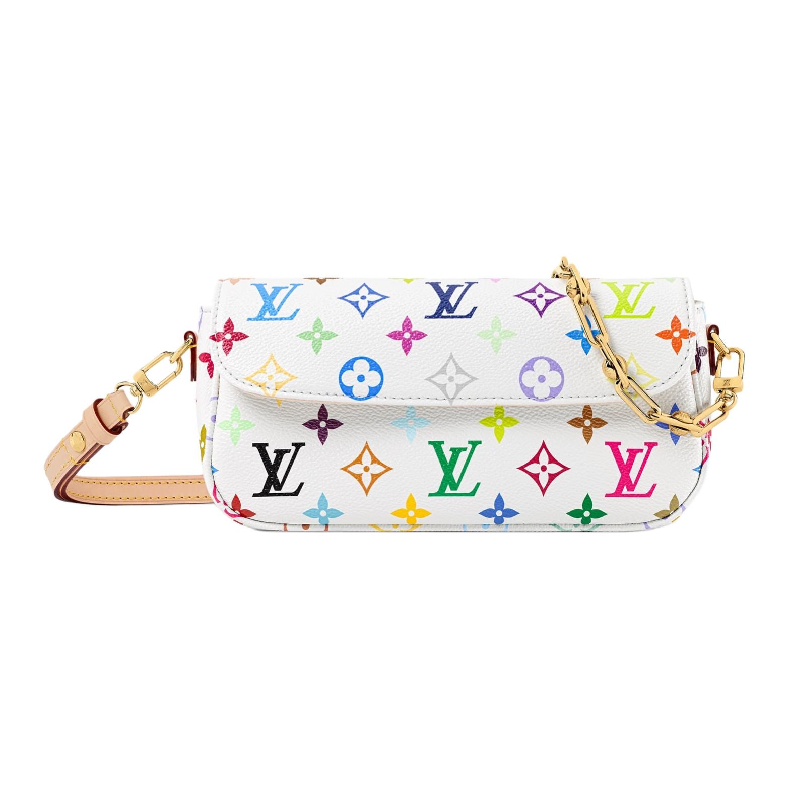 LOUIS VUITTON/路易威登 LOUIS VUITTON x Takashi Murakami WALLET ON CHAIN IVY