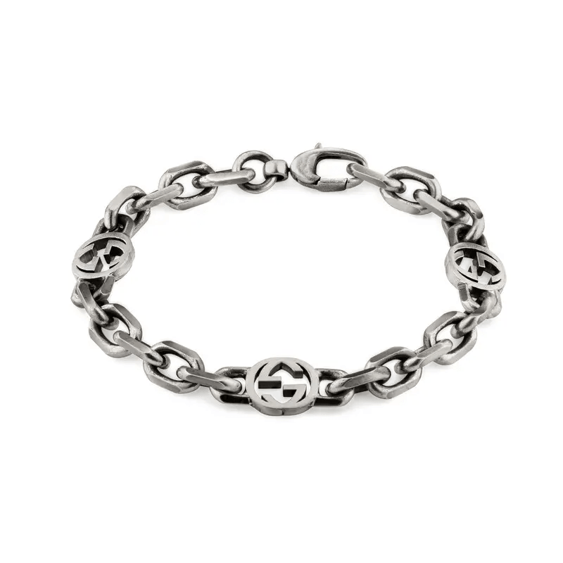 GUCCI/古驰 Gucci Silver Bracelet