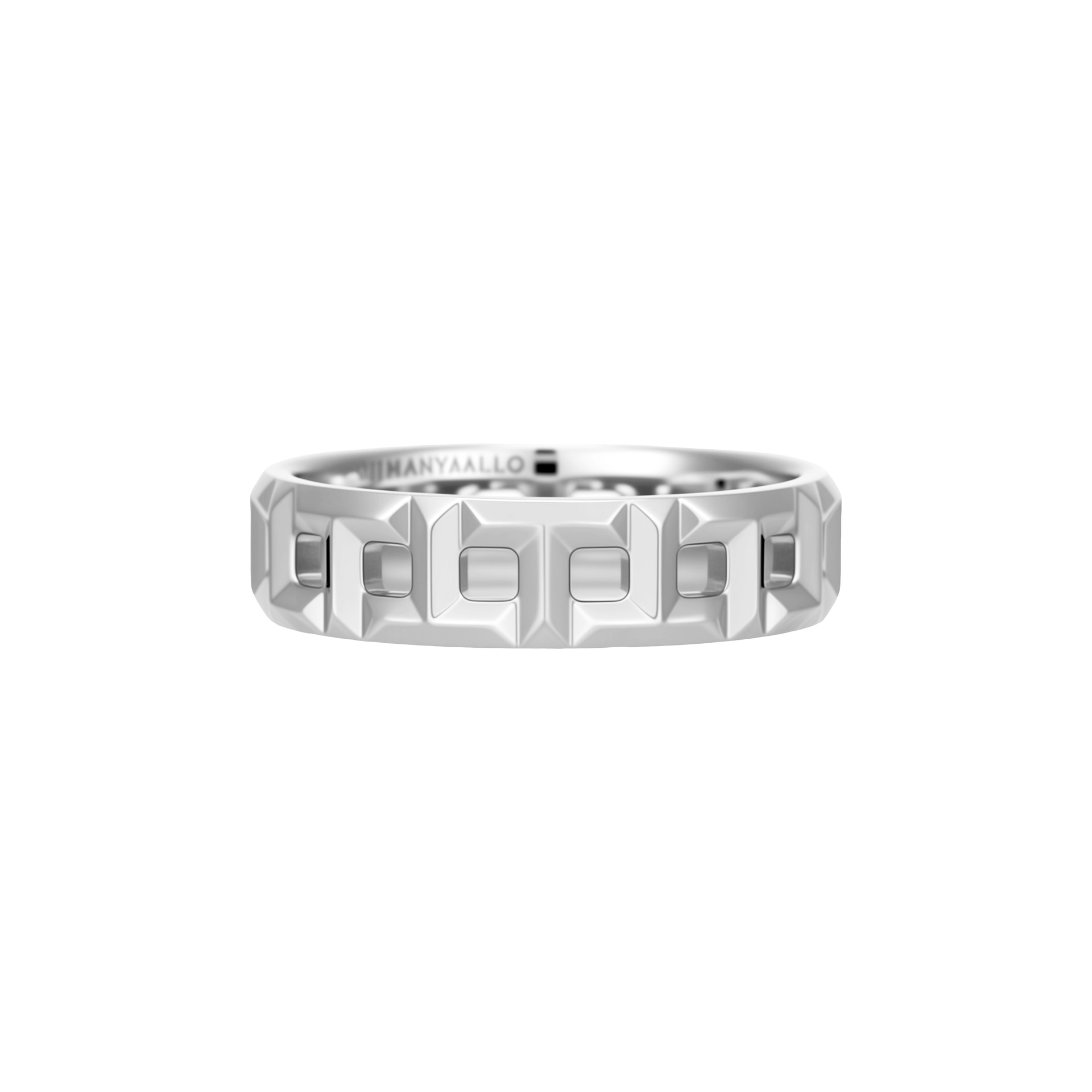 TIFFANY & CO./蒂芙尼 Tiffany & Co. Tiffany T True Wide Ring White Gold