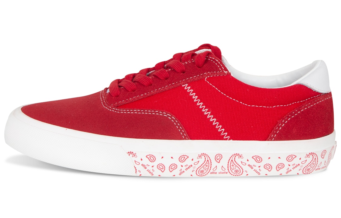 顽刻ollieskate ollieskate Cashew Flower Low Top