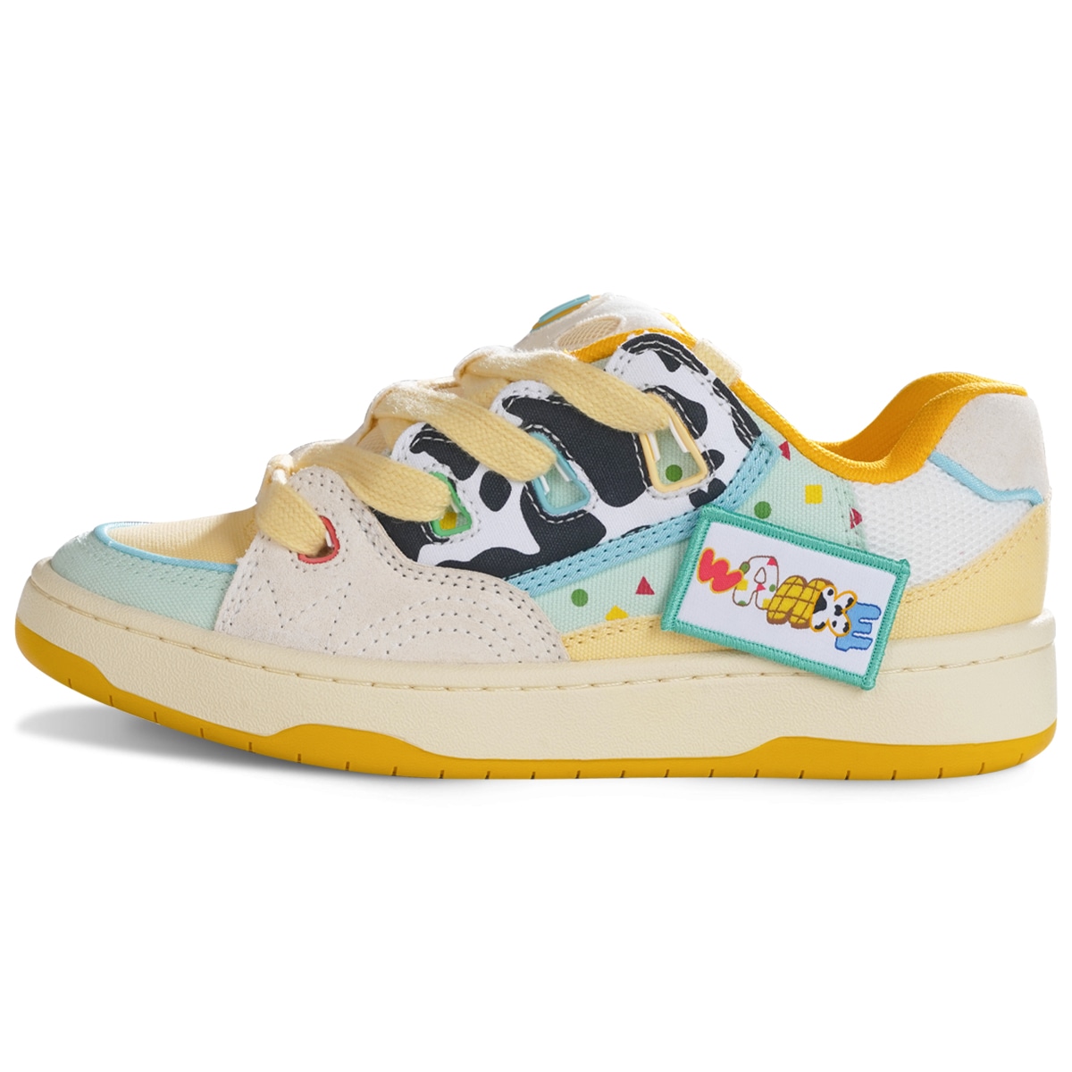 顽刻ollieskate ollieskate Bread Shoes Cow Color