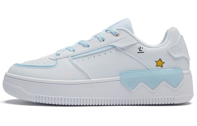 361° Low Top White Blue