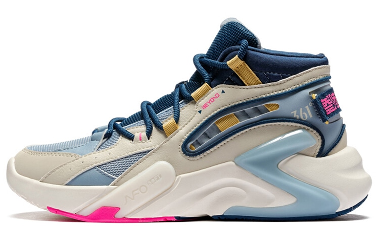361° NFO Mid Basketball Shoes Blue Grey