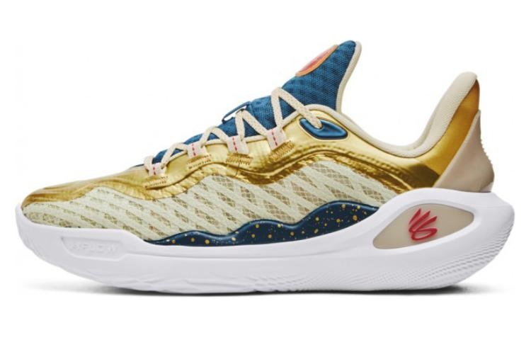 Under Armour Curry 11 Championship Mindset Blue Gold