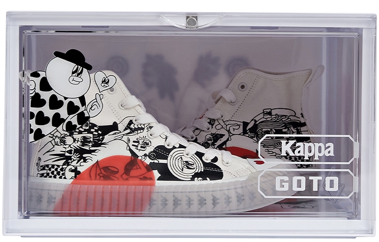 Kappa/卡帕 Kappa x LALA COMPANY High Top White Black