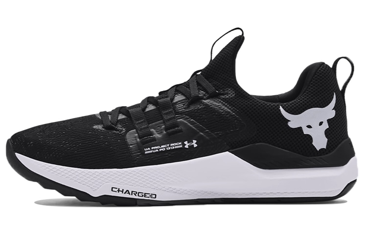 Under Armour Project Rock BSR Black White