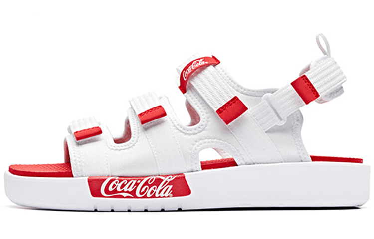Coca-Cola x Anta Sandals White