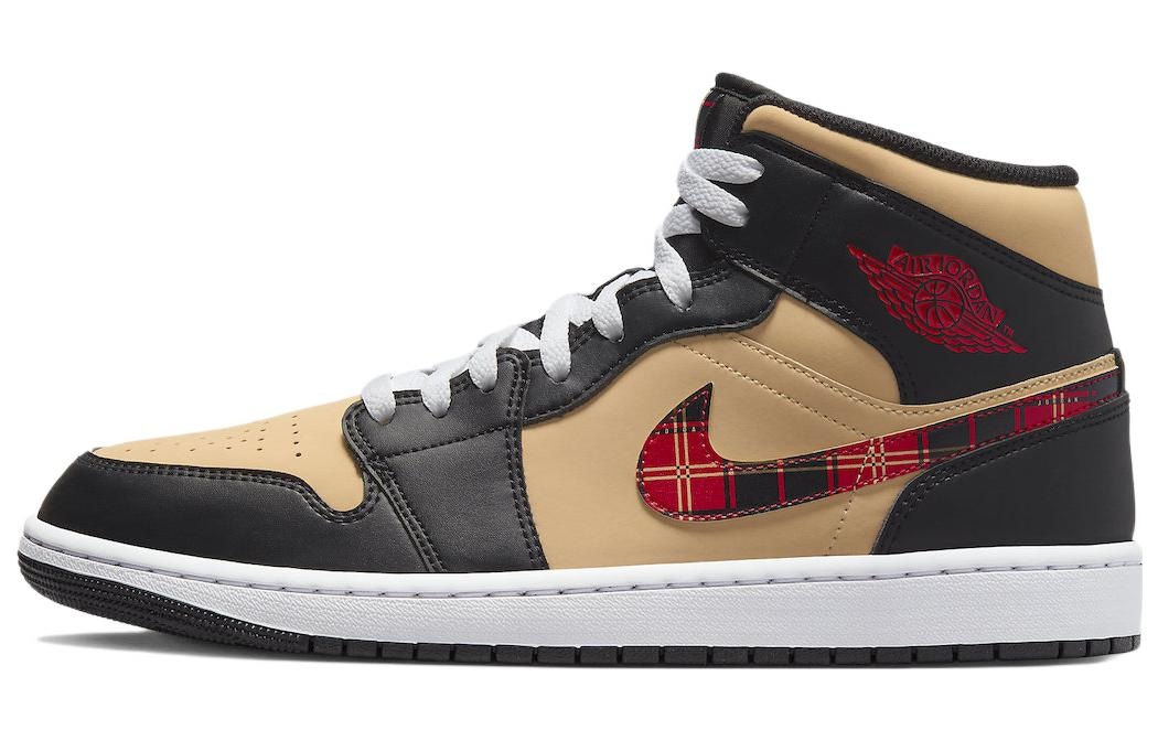 Jordan Air Jordan 1 Mid "Tartan Swoosh"