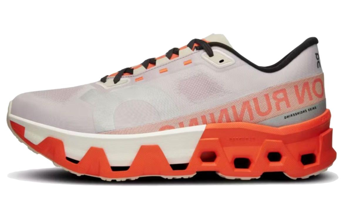 On昂跑 On Cloudmonster White Orange