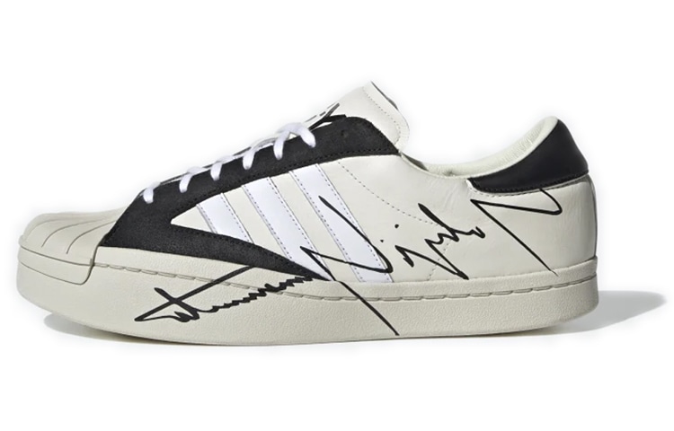 Y-3 Low Top Black White