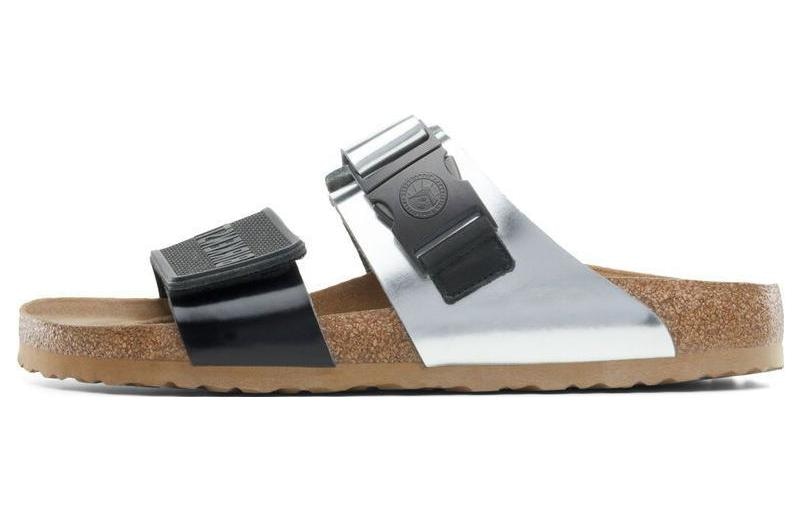 Birkenstock Rotterdamro Black Silver