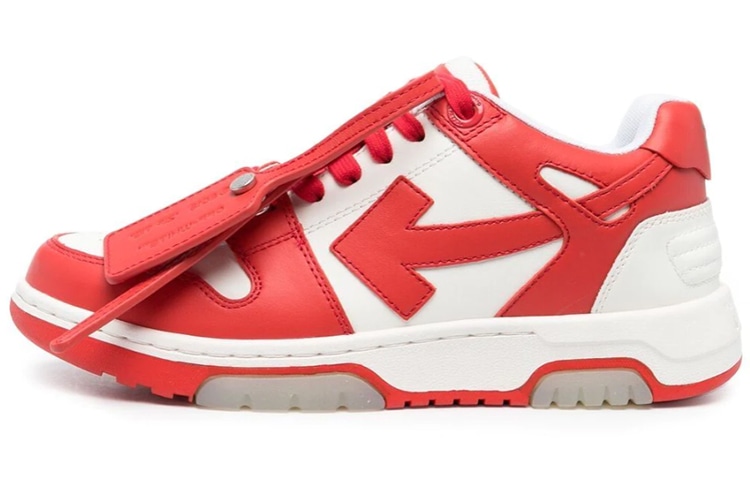 OFF-WHITE Out Of Office Red White