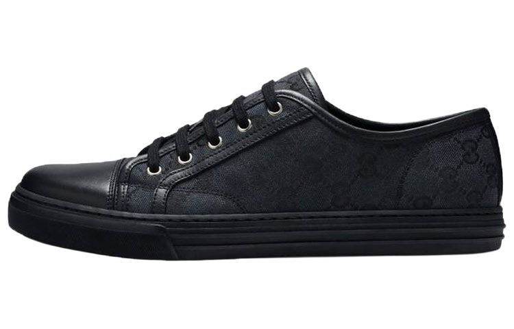 GUCCI/古驰 Gucci GG Sneakers Black Blue